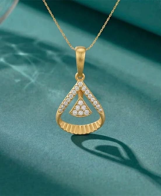 Halo Diamond Pendants